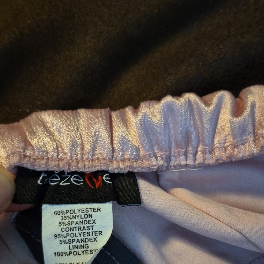 Teeze Me Pink and Gray Strapless Sheath Dress for Cocktail - Picture 3 of 9